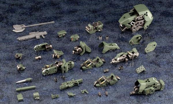 Mô hình Hexa Gear Bulkarm Alpha Jungle Type - Kotobukiya HG040X độ chi tiết cao khớp tốt