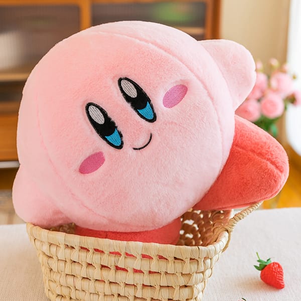 Búp bê bông hình nhân vật Kirby hồng game Nintendo