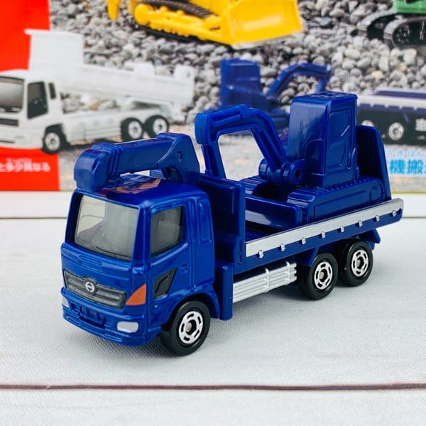 Cửa hàng bán đồ chơi mô hình xe tải Tomica Construction Vehicle Set 5 Heavy Construction Machinery Transporter