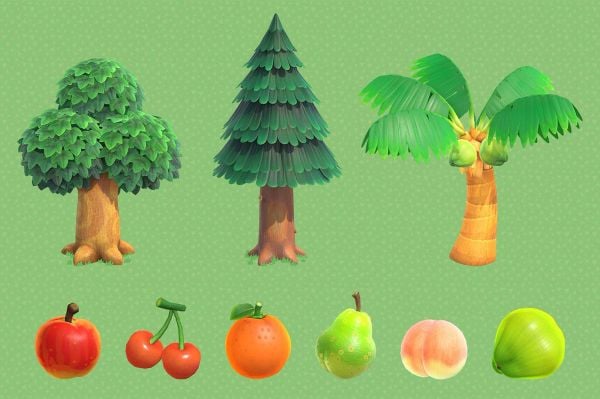 Plants in Animal Crossing New Horizons