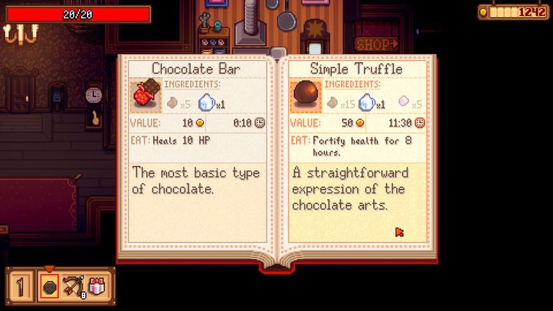 cách chơi Haunted Chocolatier