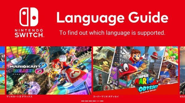 cách kiểm tra ngôn ngữ game nintendo switch chính hãng