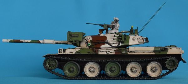 cách lắp JGSDF Type 74 Tank Winter Version 1-35 Tamiya 35168