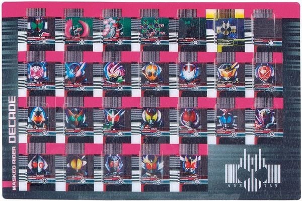 cách lắp Kamen Rider Decade Figure-rise Standard