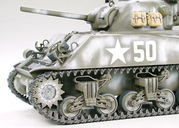 cách lắp US Medium Tank M4A3 Sherman 75mm Gun 1-35 Tamiya 35250