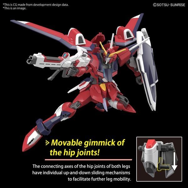 cách sơn mô hình Immortal Justice Gundam HG 1/144 Gundam Seed freedom