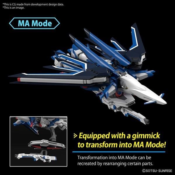 cách sơn mô hình Rising Freedom Gundam HG 1/144