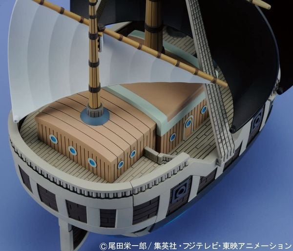 cách sơn mô hình Spade Pirates' Ship One Piece Grand Ship Collection