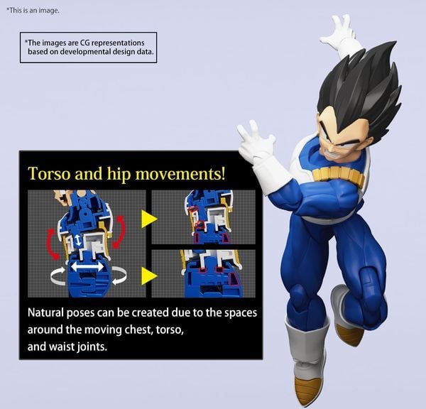 cách sơn mô hình Vegeta New Spec Ver. Figure-rise Standard Dragon Ball