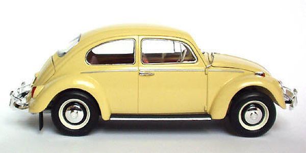 cách sơn mô hình xe hơi Volkswagen 1966 1300 Beetle 1-24 Tamiya 24136