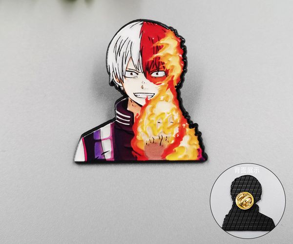 Huy hiệu kim loại My Hero Academia phụ kiện nhỏ gọn, độc đáo và dễ dàng mang theo mọi lúc mọi nơi