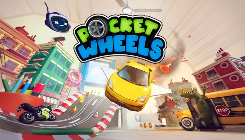 Kết hợp platformer 3D với đua xe đa phương tiện Pocket Wheels