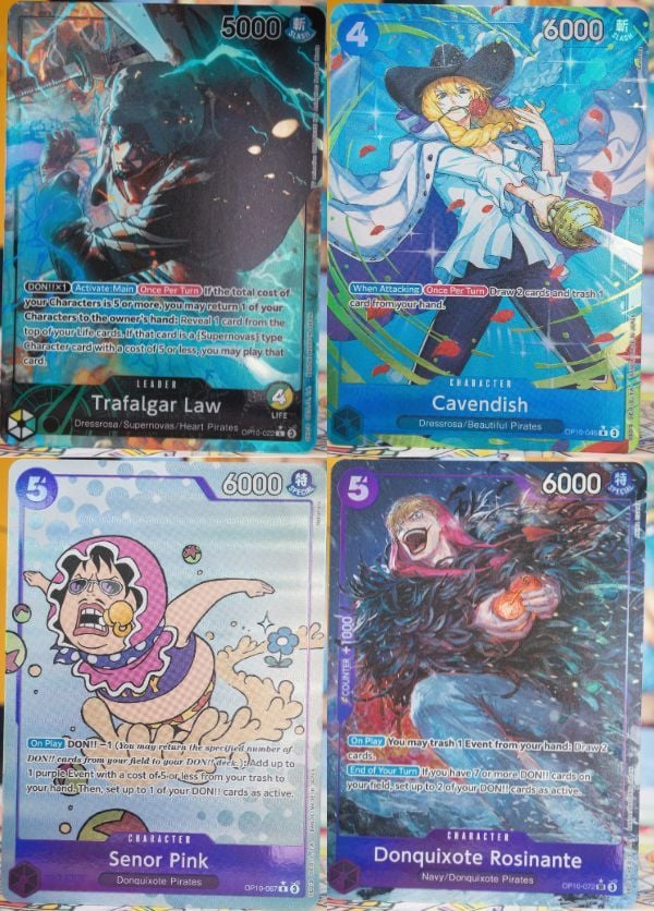 Khám phá thẻ bài đẹp và độc đáo trong One Piece Card Game Booster Pack OP-10E Royal Blood tiếng Anh đang bán tại nShop