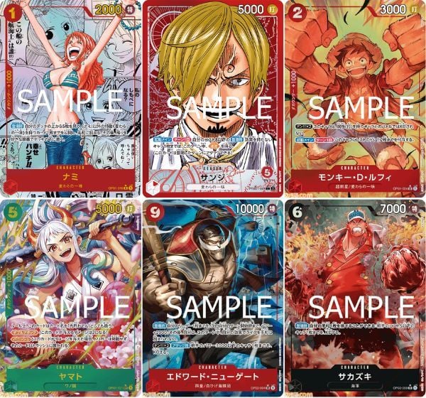 Thẻ bài One Piece Card Game Premium Booster One Piece Card The Best chính hãng in hình đẹp mắt chất lượng tốt random may mắn