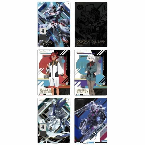 Thẻ Sưu Tập Carddass Gundam The Witch From Mercury Vol. 3 Có Hình In Sắc Nét, Chi Tiết