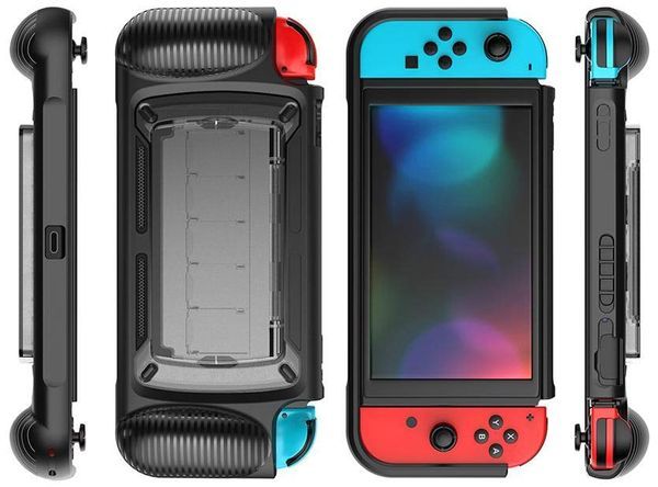 Case Grip kiêm hộp đựng game đế dựng Nintendo Switch chất lượng cao
