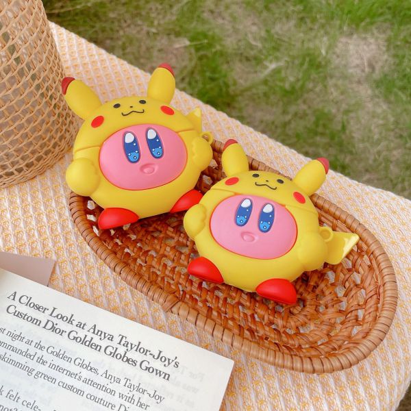 Case Ốp bảo vệ AirPods Kirby Pikachu chống sốc giá tốt