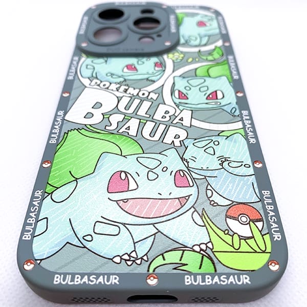 Case ốp hình Pokemon Bulbasaur Ếch kì diệu cho iPhone 15