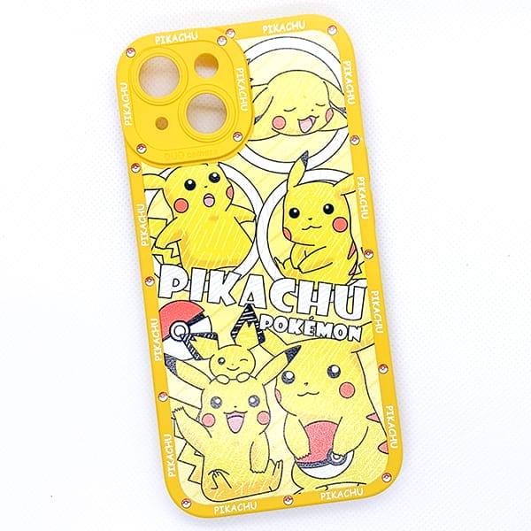 Case ốp hình Pokemon Pikachu chuột điện cho iPhone 15