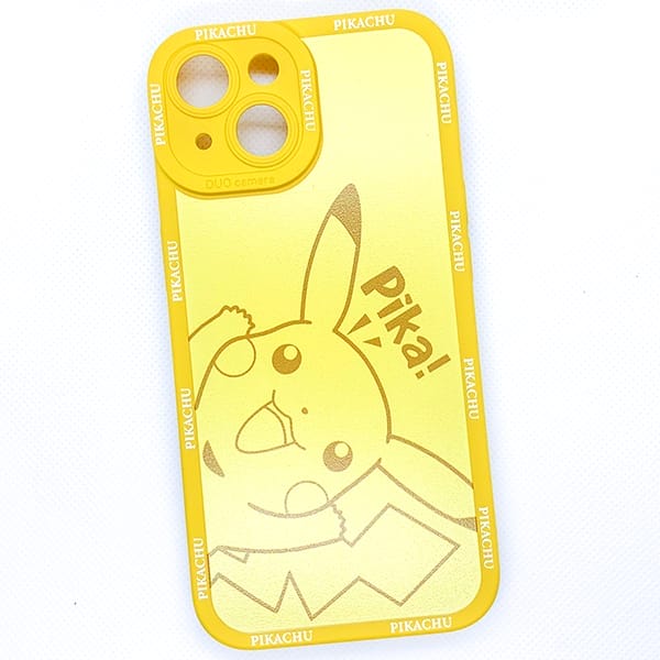 Case ốp hình Pokemon Pikachu Pika chuột điện cho iPhone 15