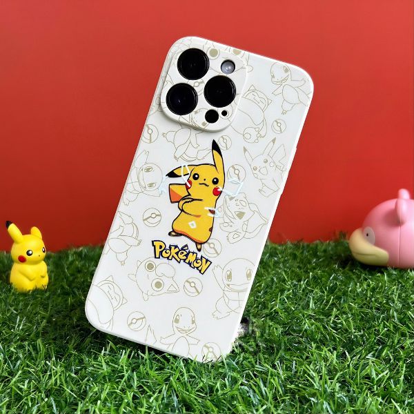 Case ốp họa tiết Pokemon Pikachu Minimal cho iPhone 14