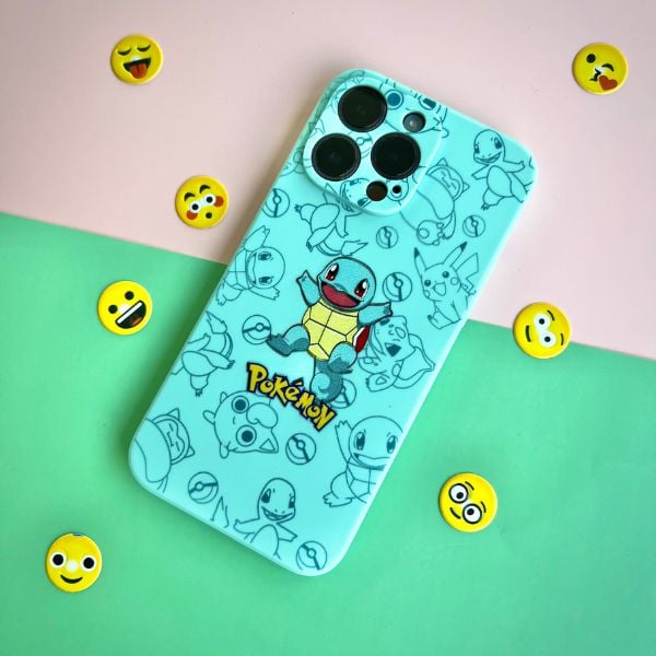 Case ốp họa tiết Pokemon Squirtle Minimal cho iPhone 14/Plus/Pro/Pro Max