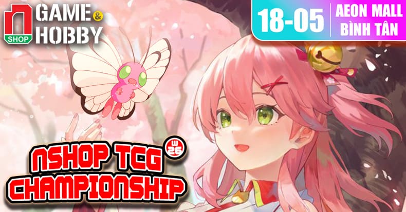 event Weeboo Pokemon TCG Championship W26 hololive one piece ultraman card Aeon Bình Tân