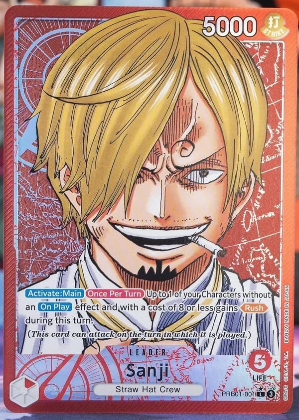Sưu tập thẻ bài One Piece đỉnh cao với Pack bài One Piece TCG PRB-01 Premium Booster One Piece Card The Best tiếng Anh chính hãng