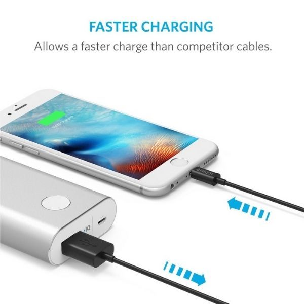 Charging Cable iPhone iPad USB to Lighting Anker