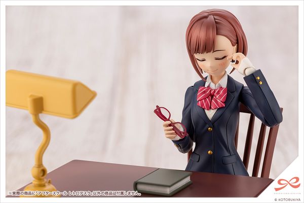 Phụ kiện nội thất bàn học Sousai Shojo Teien After School Retro Desk MV002 chính hãng Kotobukiya chất lượng tốt chi tiết đẹp mắt màu sắc ấn tượng