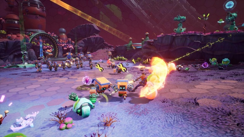 Chip ‘n Clawz vs. The Brainioids đưa thể loại chiến lược hành động