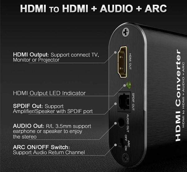 chỗ bán HDMI converter to HDMI Audio Spdif RL chất lượng