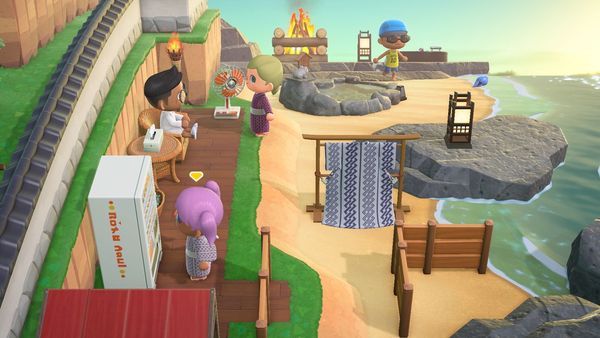 chơi nhiều người trong Animal Crossing New Horizons