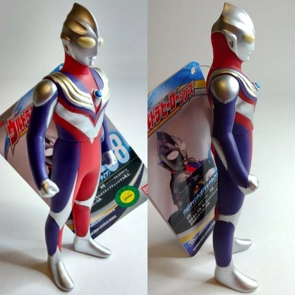 Đồ chơi siêu nhân sentai kamen rider giá tốt Ultra Hero 08 Ultraman Tiga Multi Type Figure