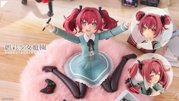 mô hình lắp ráp Emma Koishikawa St. Iris Gakuen Girls' High School Winter Clothes Kotobukiya JK042 tạo dáng đa dạng cực kỳ đáng yêu