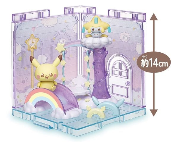 Mua Mô hình Pokemon Pokepeace House Starry Park Pikachu Jirachi dễ thương tặng bạn bè con cái cháu nhỏ người thân yêu gia