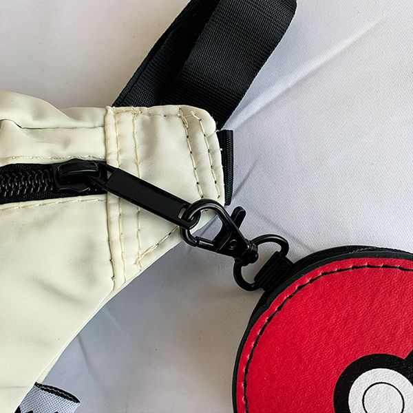 Túi bao tử Pokemon Pikachu Poke Ball đựng bóp tiền giấy tờ điện thoại in hình sắc nét đẹp mắt