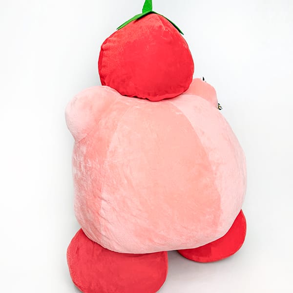 Shop chuyên bán quà tặng gấu bông Kirby kích thước siêu to 60cm cầm cà chua