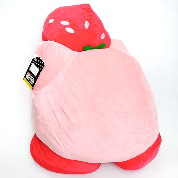 Shop chuyên bán quà tặng gấu bông Kirby kích thước siêu to 60cm cầm dâu tây