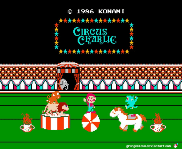 Circus Charlie nes