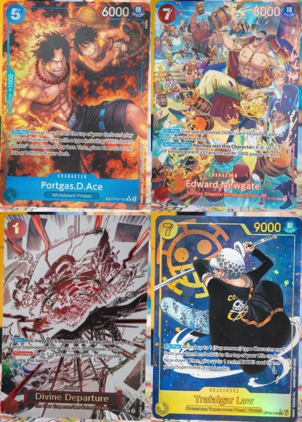 Sở hữu các thẻ bài hiếm trong One Piece Card Game Booster Pack OP-10E Royal Blood tiếng Anh món quà tuyệt vời cho fan hâm mộ anime