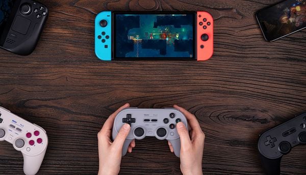 Tay cầm 8BitDo Pro 2 Bluetooth Gamepad G Classic Edition - Hall Effect joysticks chính hãng chất lượng tốt trang bị Hall Effect hạn chế trôi analog