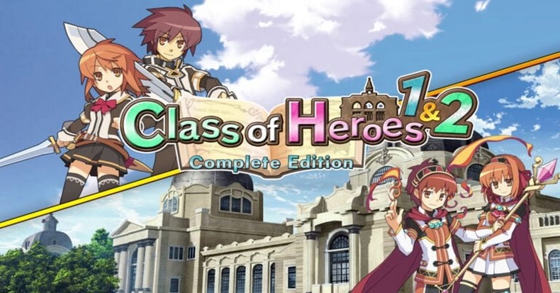 Class of Heroes 1 & 2: Complete Edition, bộ sưu tập game thám hiểm hầm ngục cổ điển