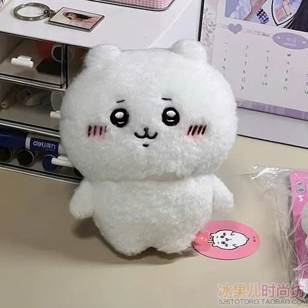 Gấu bông Labubu đeo nơ 20cm với kiểu dáng siêu dễ thương, phù hợp làm bạn đồng hành cho trẻ nhỏ