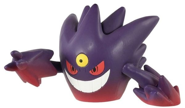 Sưu tập figure pokemon  Pokemon Moncolle Mega Gengar chính hãng có bản quyền cho fan người hâm mộ pokemon