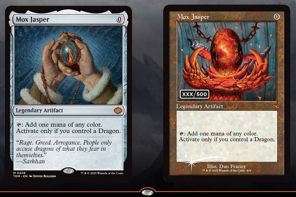 Bài Magic The Gathering Tarkir Dragonstorm Collector Booster giúp người chơi sưu tầm thẻ Magic độc đáo và mạnh mẽ