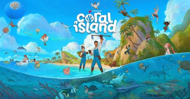 Cũng là cày cuốc làm nông, sống đời giản dị, nhưng lần này bạn được lên đảo lạ tên Coral Island
