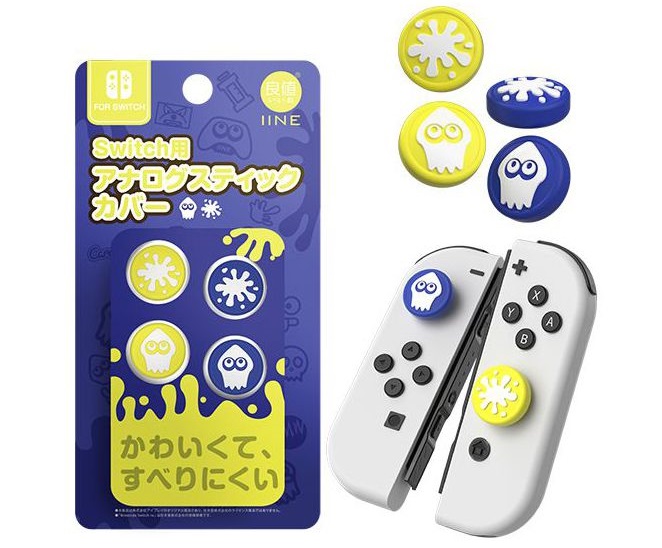 Cover analog Joy-con Nintendo Switch IINE - Splatoon 3