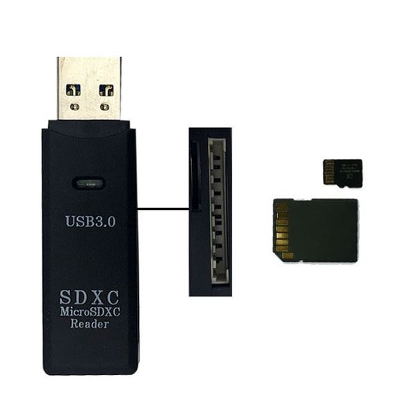 Cửa hàng bán đầu đọc thẻ MicroSD, SDHC truyền tải USB 3.0