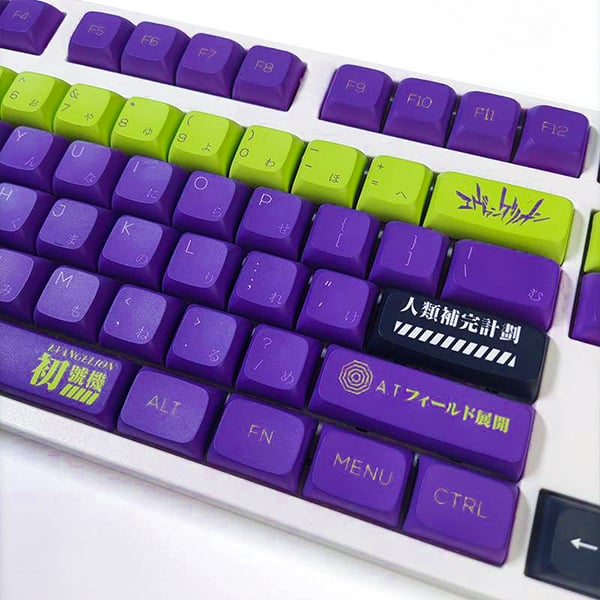 Cửa hàng bán keycap XDA PBT Evangelion Unit-01 Anime giá rẻ nhất